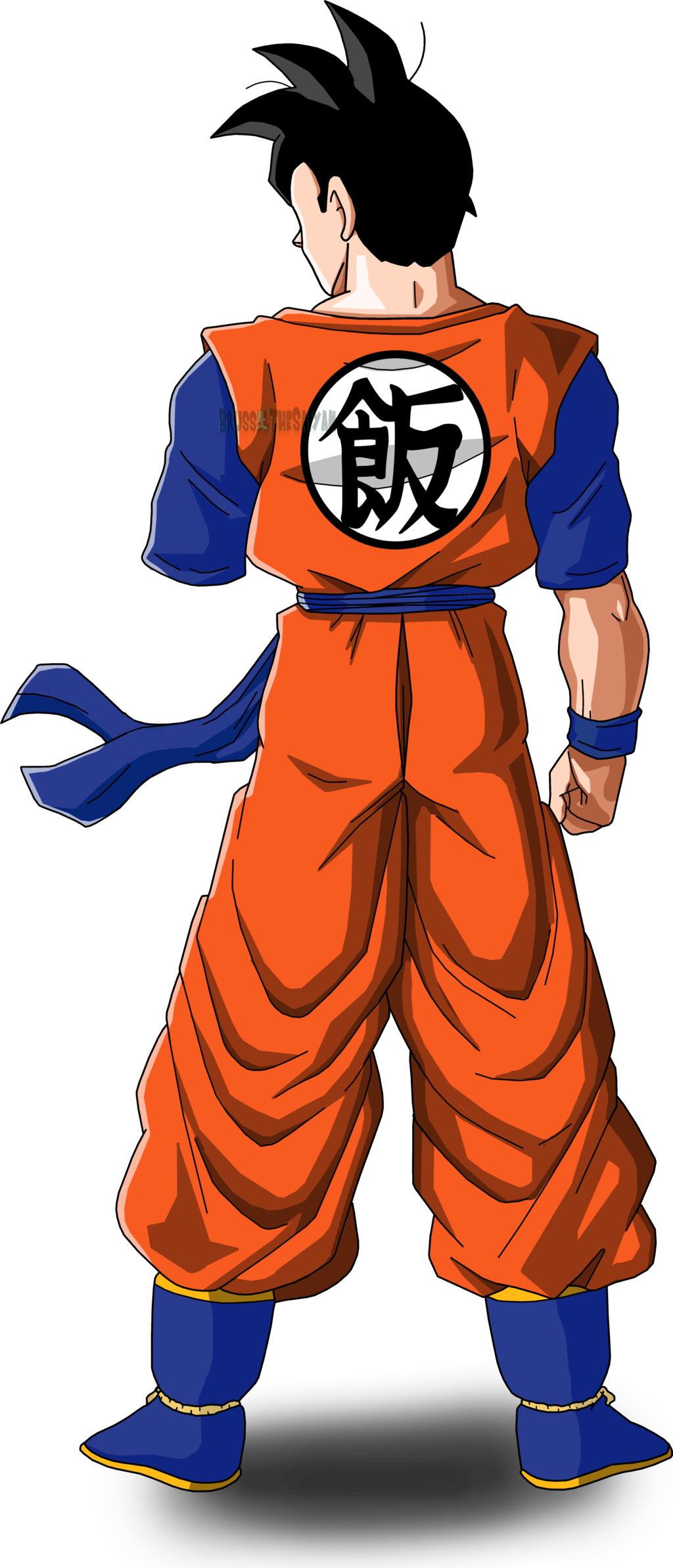Future Gohan Version 2 By Brusselthesaiyan Future Gohan - Future Gohan One Arm (1024x2386)