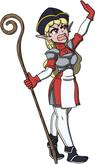 Half-elf • - Cartoon (720x720)