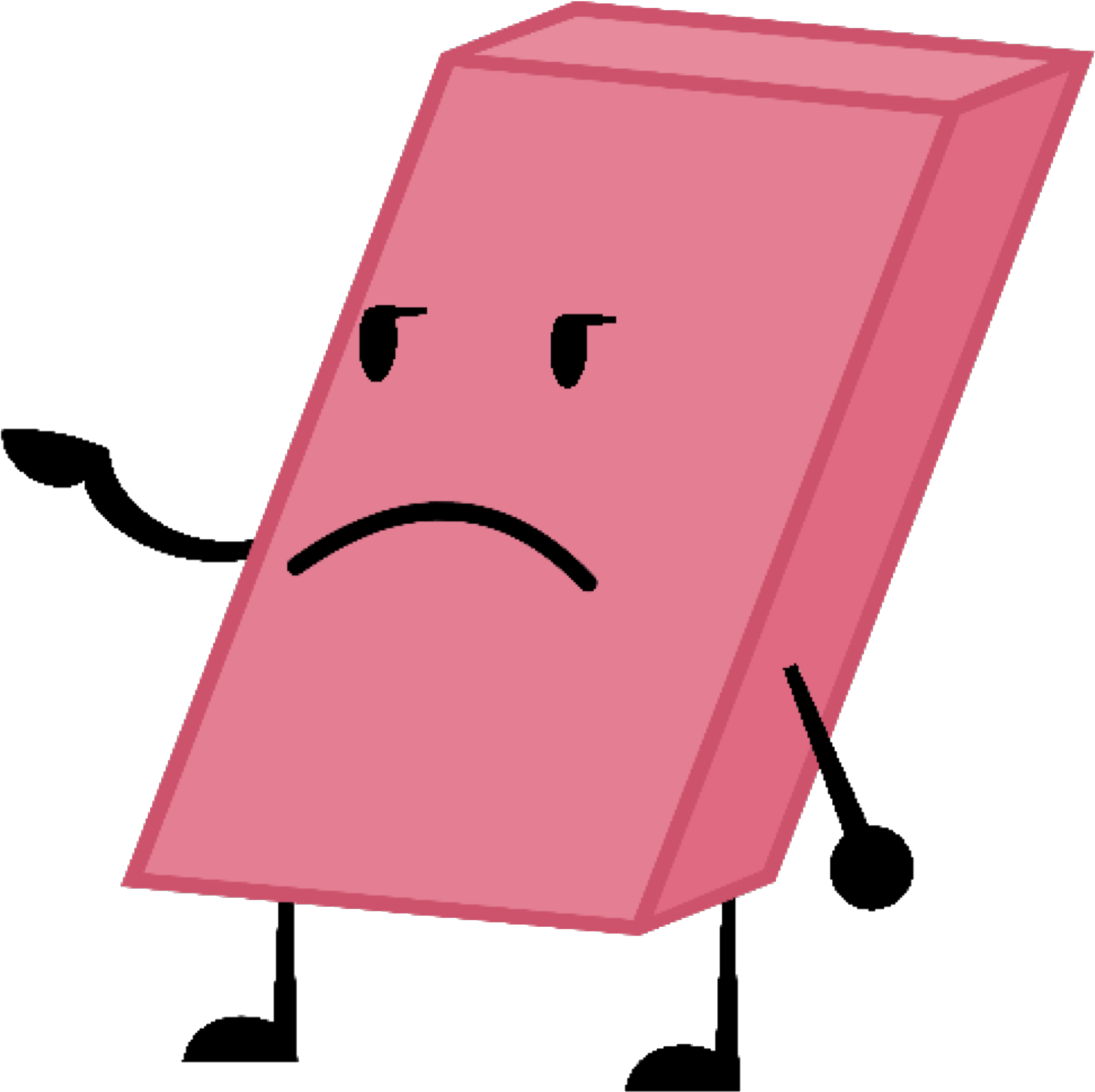 Old Eraser Pose - Bubble Gum (2045x2048)