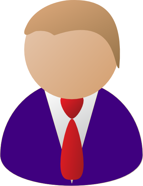 Icon Person Vector Orange (456x593)