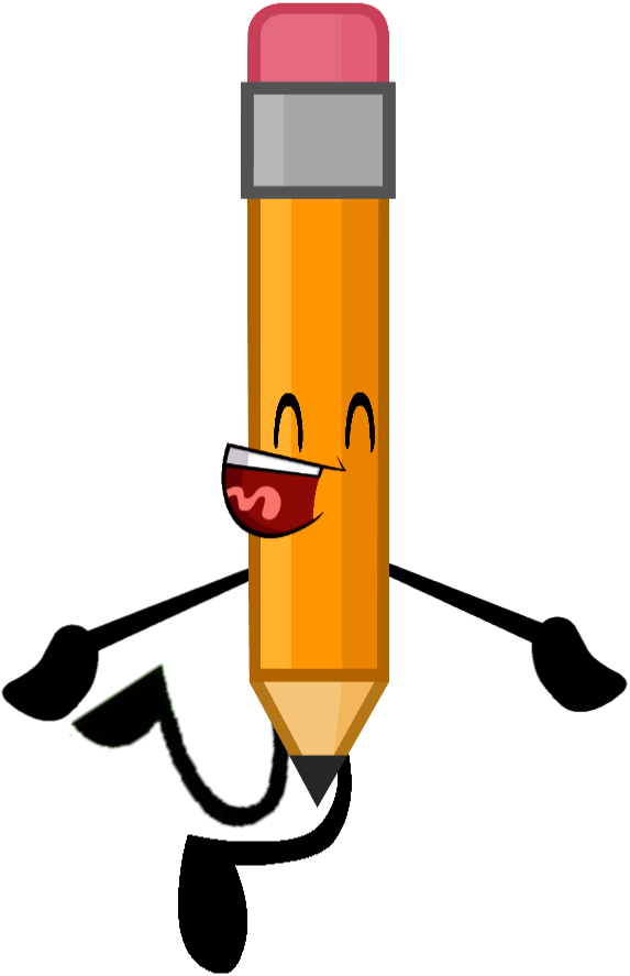 Bfdi Pencil Pose - Bfdi Pencil Pose (573x887)
