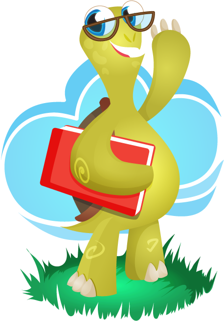 Turtle Clipart - Turtle Teacher (499x739)