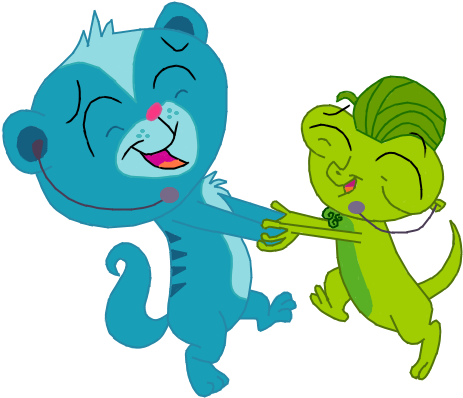 Lps Sunil And Vinnie Dancing Vector By Varg45 - Cartoon (540x524)