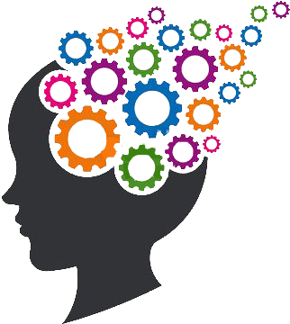How The Mind Works - Thinking Vector (335x366)