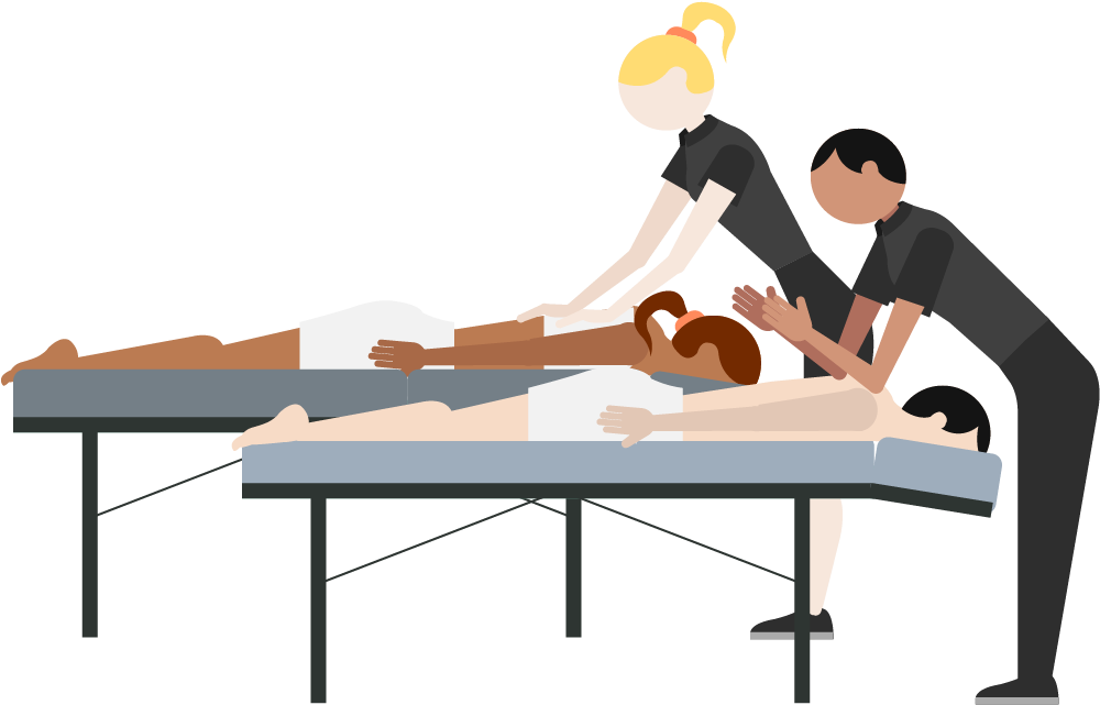 Couples Massage - Couples Massage Clipart (1042x675)