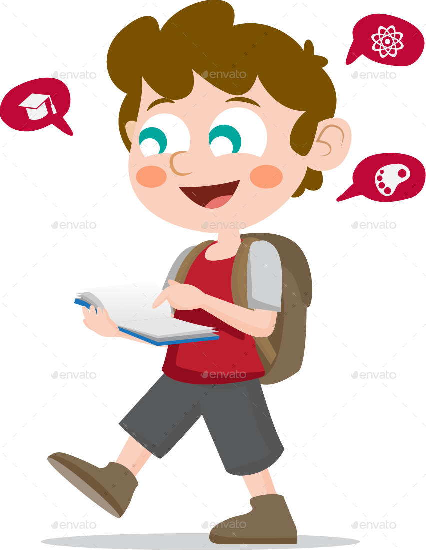 School Boy - School Boy Png Files (852x1101)