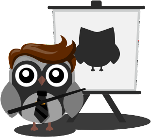 Jakweb Owl - Cartoon (400x306)