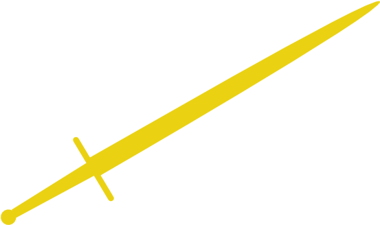 Golden Sword Clipart Transparent (552x600)
