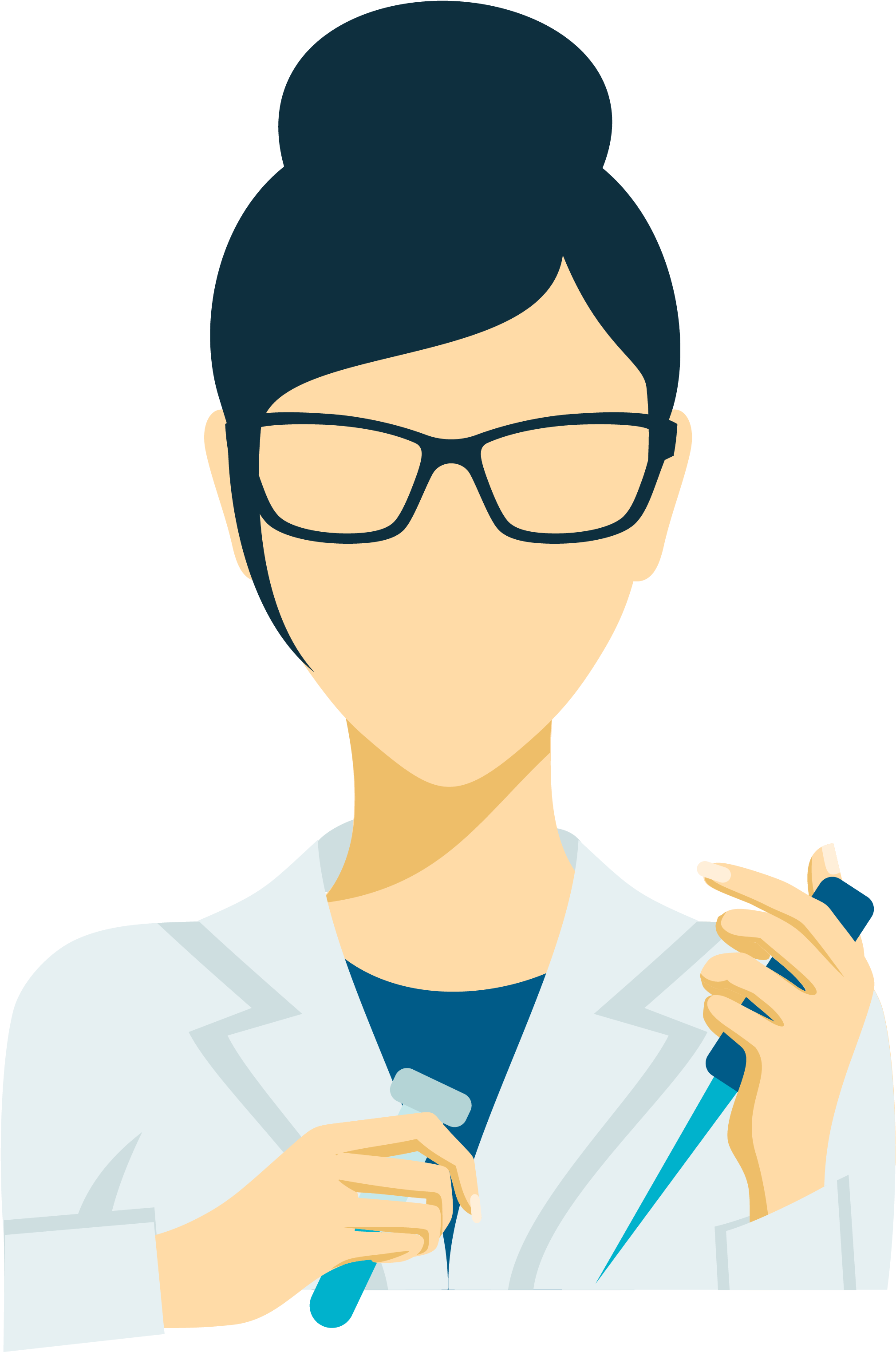 Physician Euclidean Vector Illustration - Medico Vector (2774x3724)