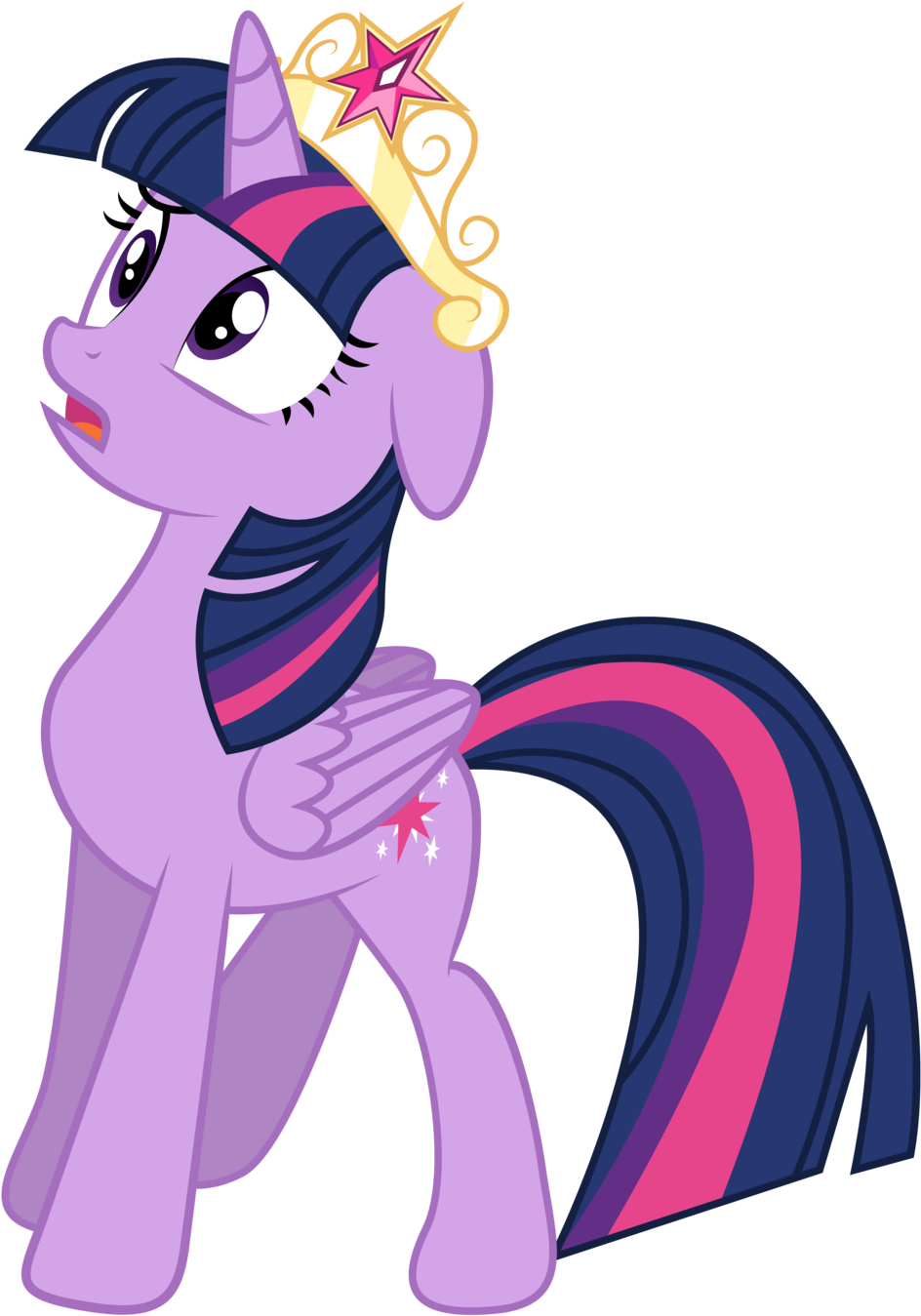 Twilight Sparkle - Google Search - Mlp Princess Twilight Scared (1024x1474)