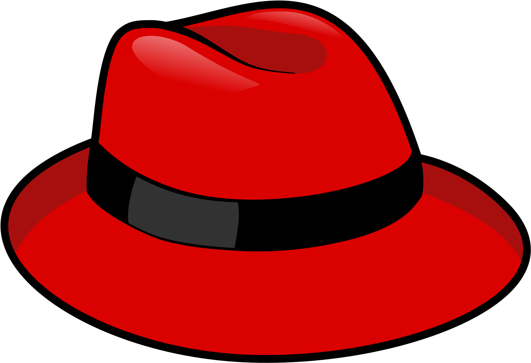 Big Image - Hat Clipart (2400x1856)
