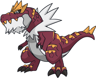 Tyrantrum - Shiny Mothim (395x329)