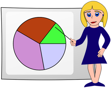 Presentation Vector Graphics - Free Clip Art Presentation (500x384)