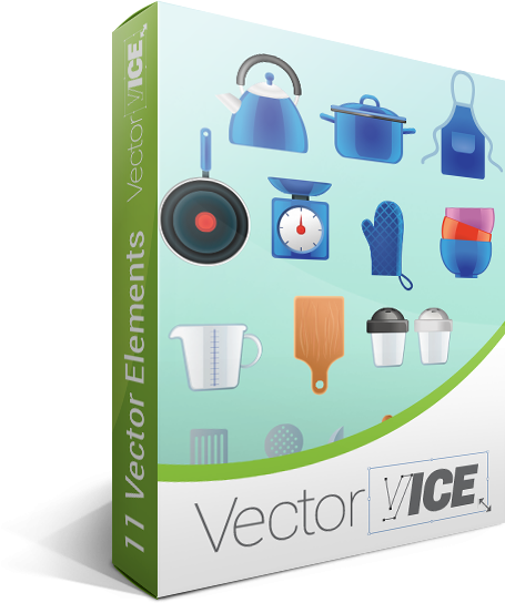 Kitchen Utensils For Cooking Vector Graphics Pack - Vector Graphics (461x563)