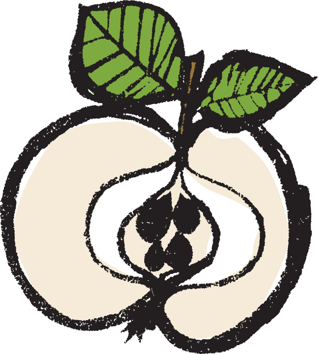 Apple Core - Apple (648x721)