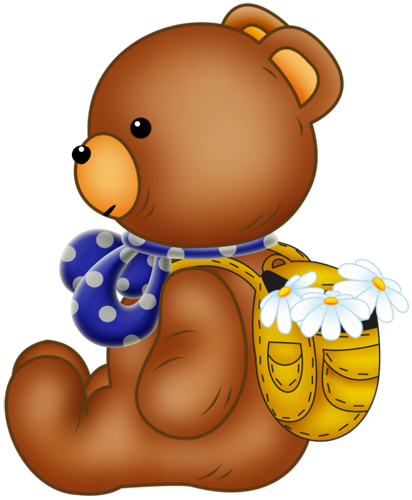 Tubes Ursinhos - Bear (412x500)