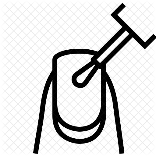 Nail Icon - Nails Icon Transparent Background (512x512)