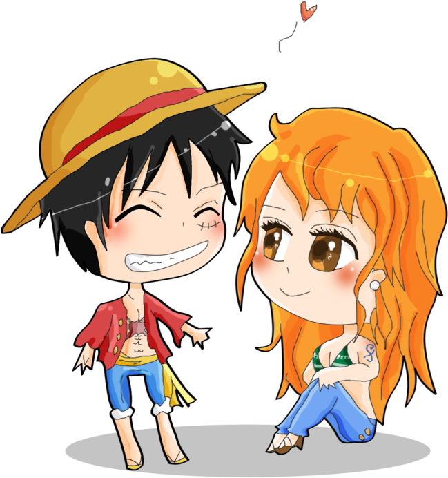 Chibi - Monkey D. Luffy (900x786)