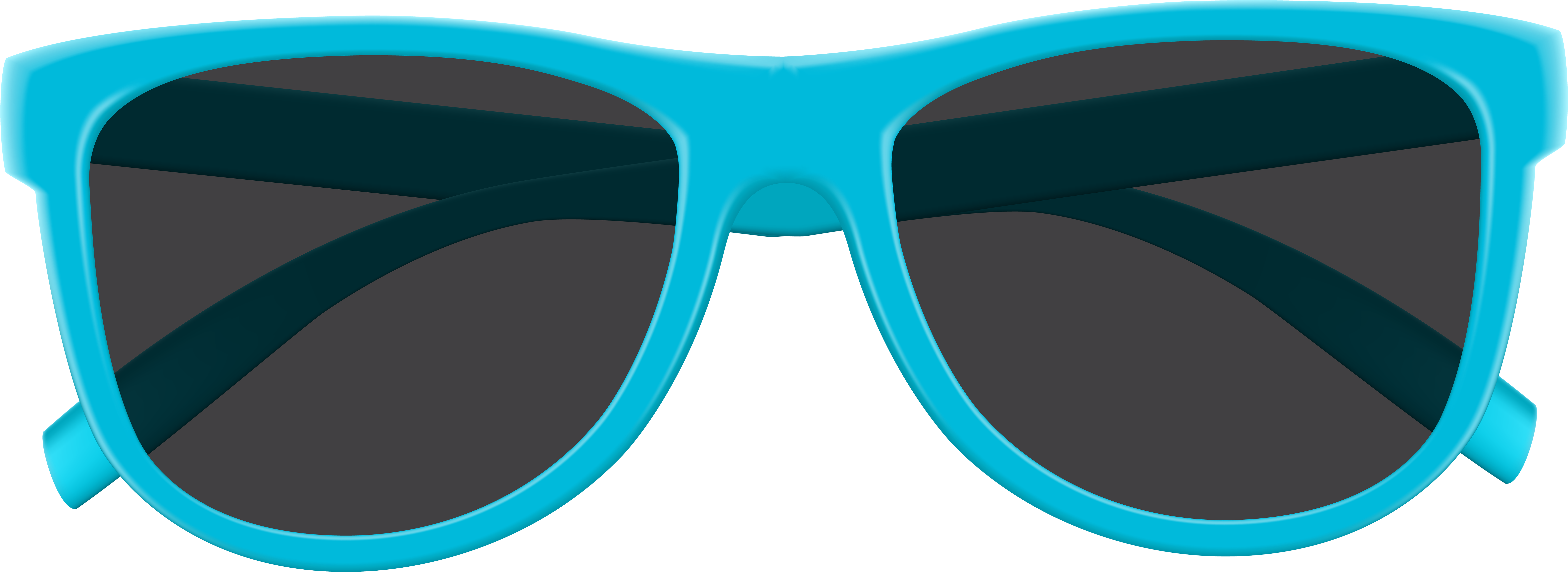 Sunglasses Blue Clip Art (8000x2954)
