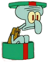 #1459817 Comment - Squidward Png (500x357)