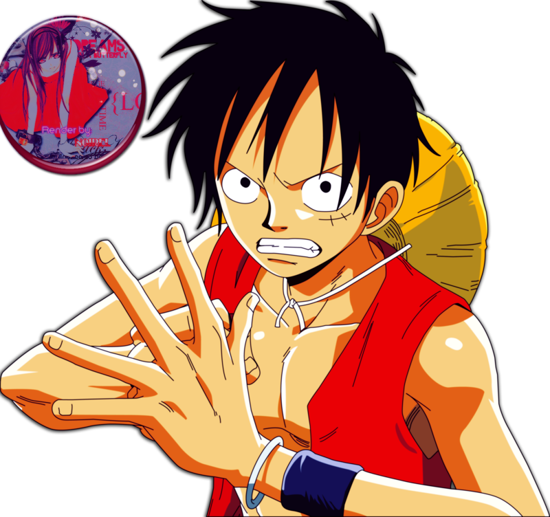 Render Luffy By Lenaleesan22 - One Piece (800x752)
