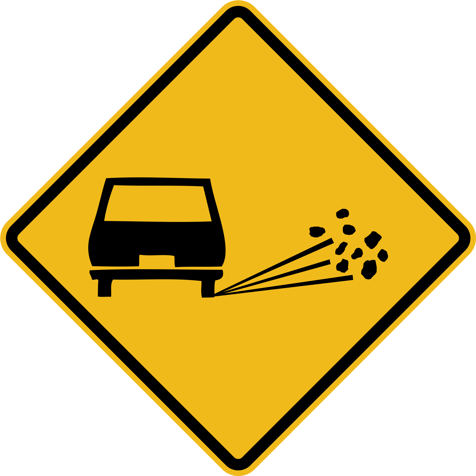 Open - Road Signs Ducks Crossing (2000x2000)