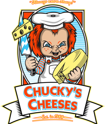 Chucky's Cheeses - T-shirt (571x432)