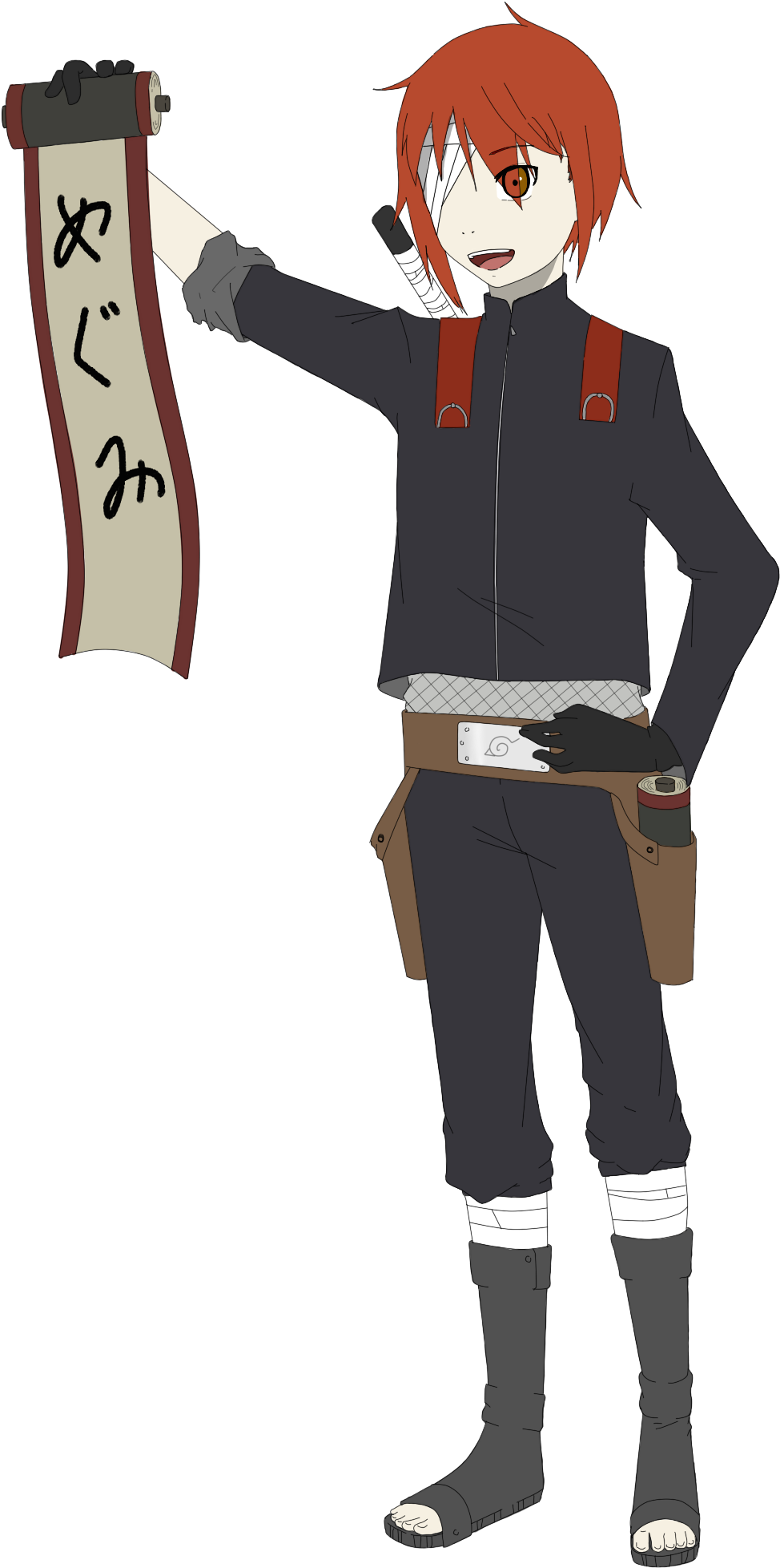Naruto Style Practice By Rin037 - Cartoon (1102x2054)