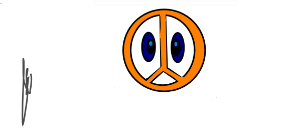 Peace Dude Clip Art - Trinity (600x273)