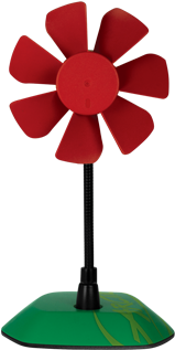 Rasta Breeze - Arctic Breeze Usb 92mm Desktop Fan With Flexible Neck (360x360)