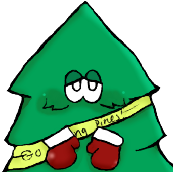 Super High School Level Mascot - Cartoon (350x343)
