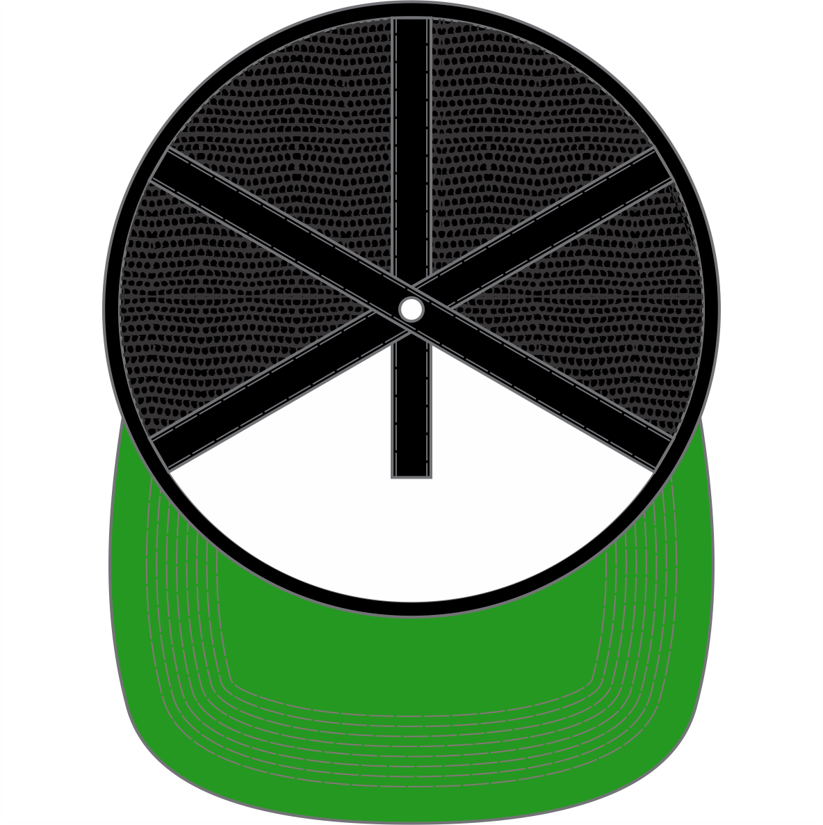 Fiji Surf “cyclone” Rasta - Snapback (1184x1186)