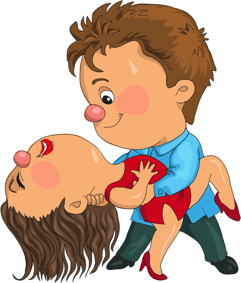 Фото, Автор Soloveika На Яндекс - Cartoon Tango Dancing Funny (954x1024)