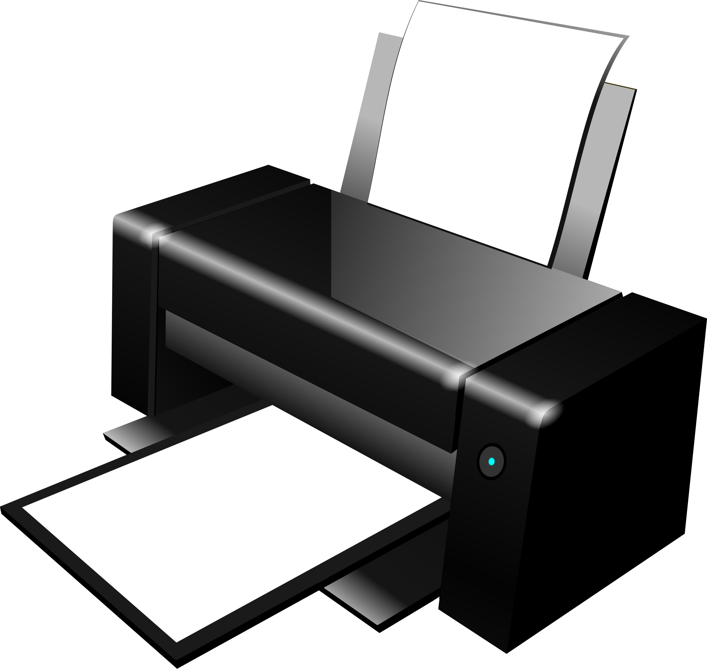 Broken Printer Clipart Images - Printer Png (2400x2270)