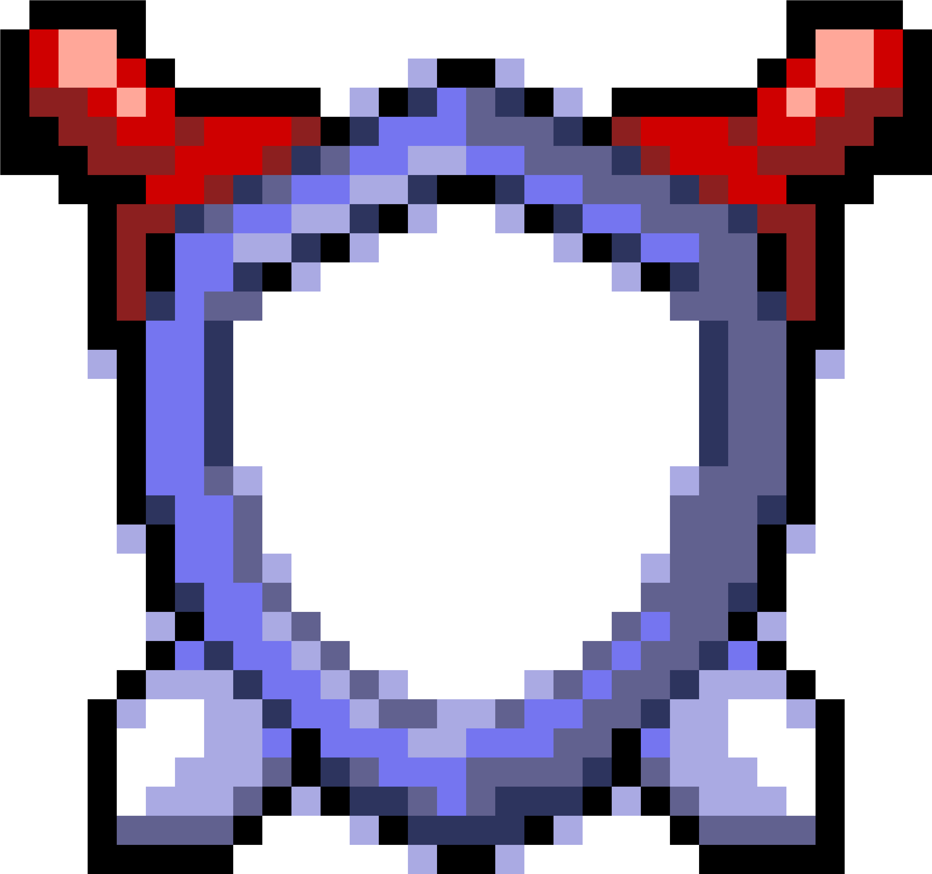 Shield And Sword Sprite - Pixel Sword And Shield (3400x3200)