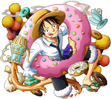 2 - Monkey D. Luffy (500x444)