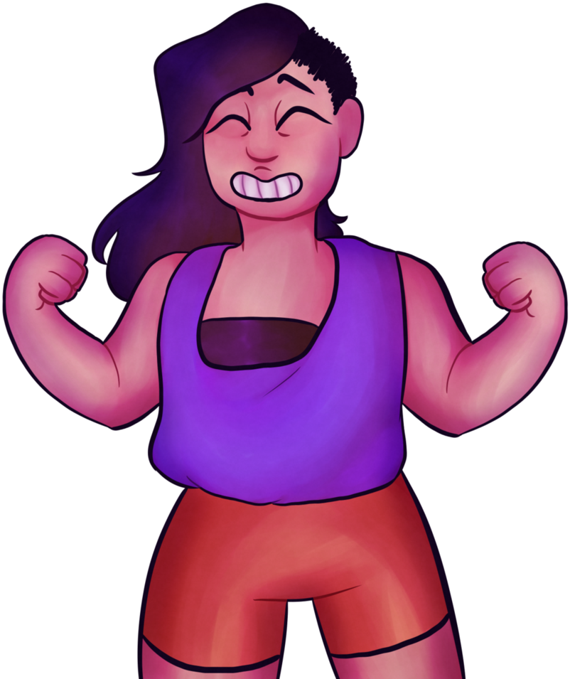 Strong By Primrose108 - Cartoon (819x975)