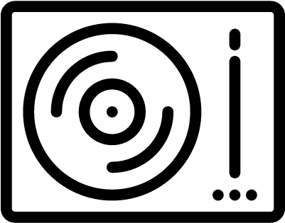 Turntable Vector - Computing (400x400)