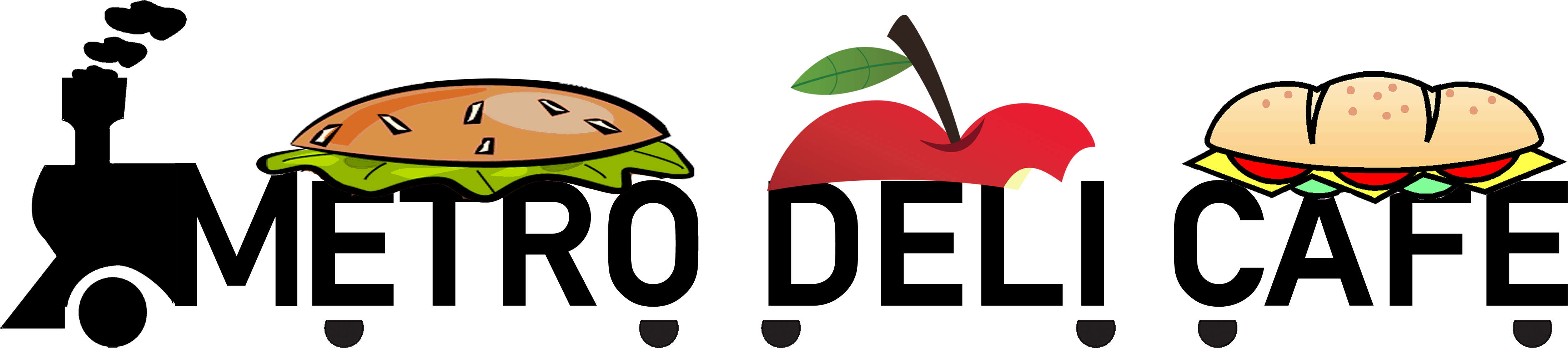 Metro Cafe - Logo (4524x1074)