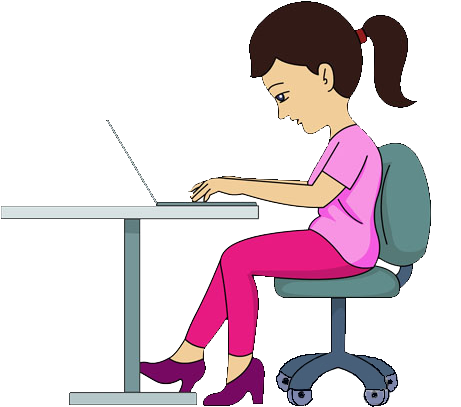 Computer-class - Clip Art (550x473)