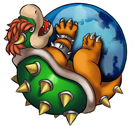 Browser's Bowser By Draketurtle - Bowser Browser (700x700)