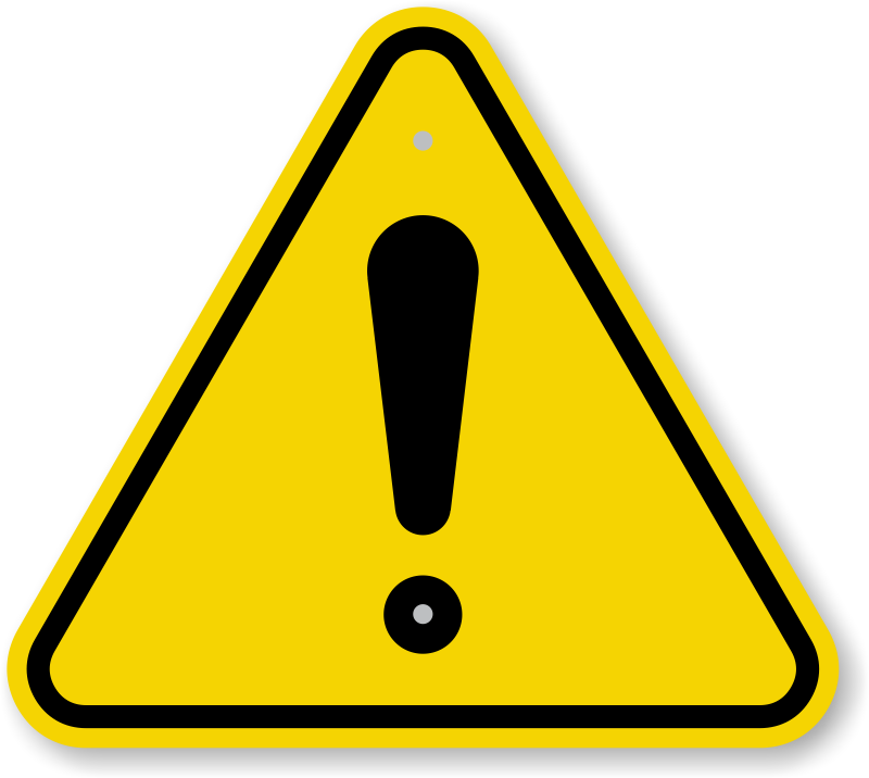 Iso General Danger, Exclamation Symbol Warning Sign - Exclamation Mark Windows (800x716)