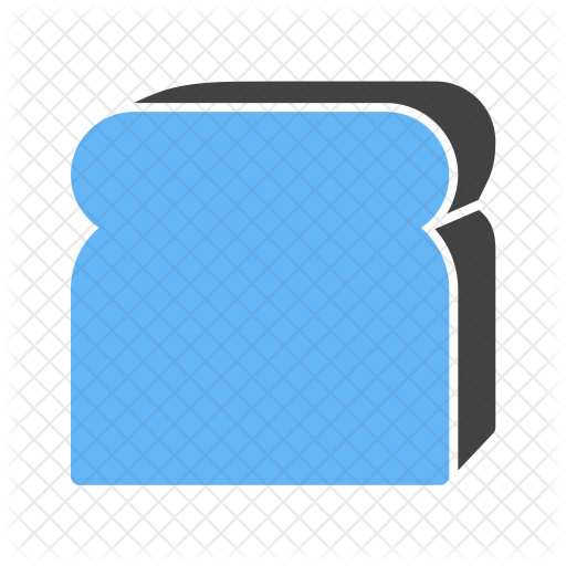Bread Slice Icon - Illustration (512x512)