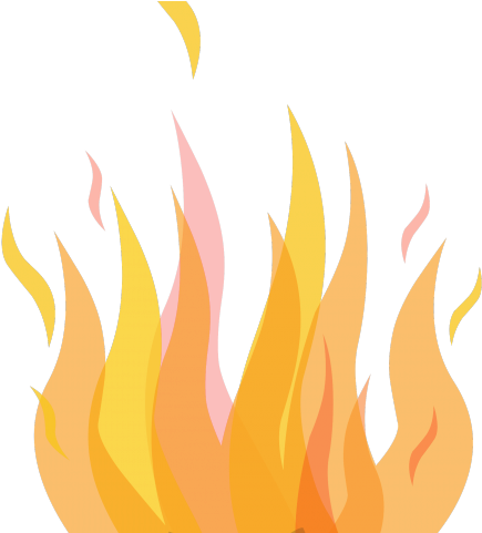 Fire Clipart Pdf - Flame (640x480)