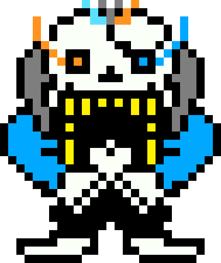 Underworld Sans Sprite - Sans Underworld Sprite (432x512)