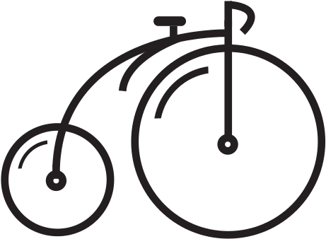 Vintage Bicycle Icon - Bicycle (512x512)