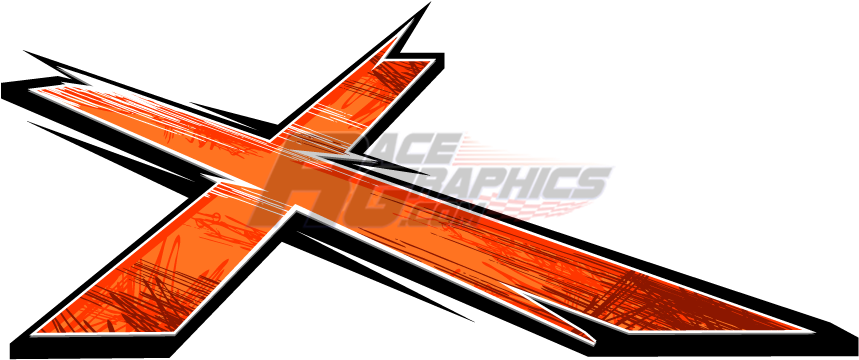 Strikeout Orange Vinyl Wrap - Strikeout (900x374)