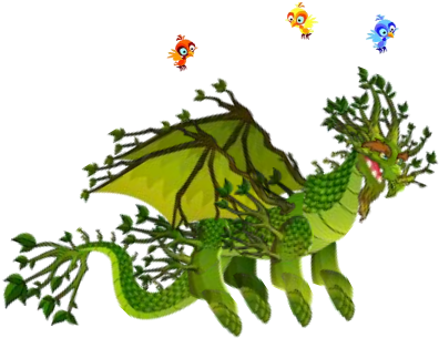 Deep Forest Dragon 3i - Illustration (395x384)