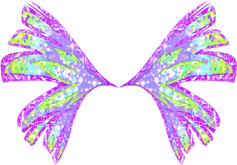Flora Sirenix 3d Wings By Winx1243 - Psd (866x615)