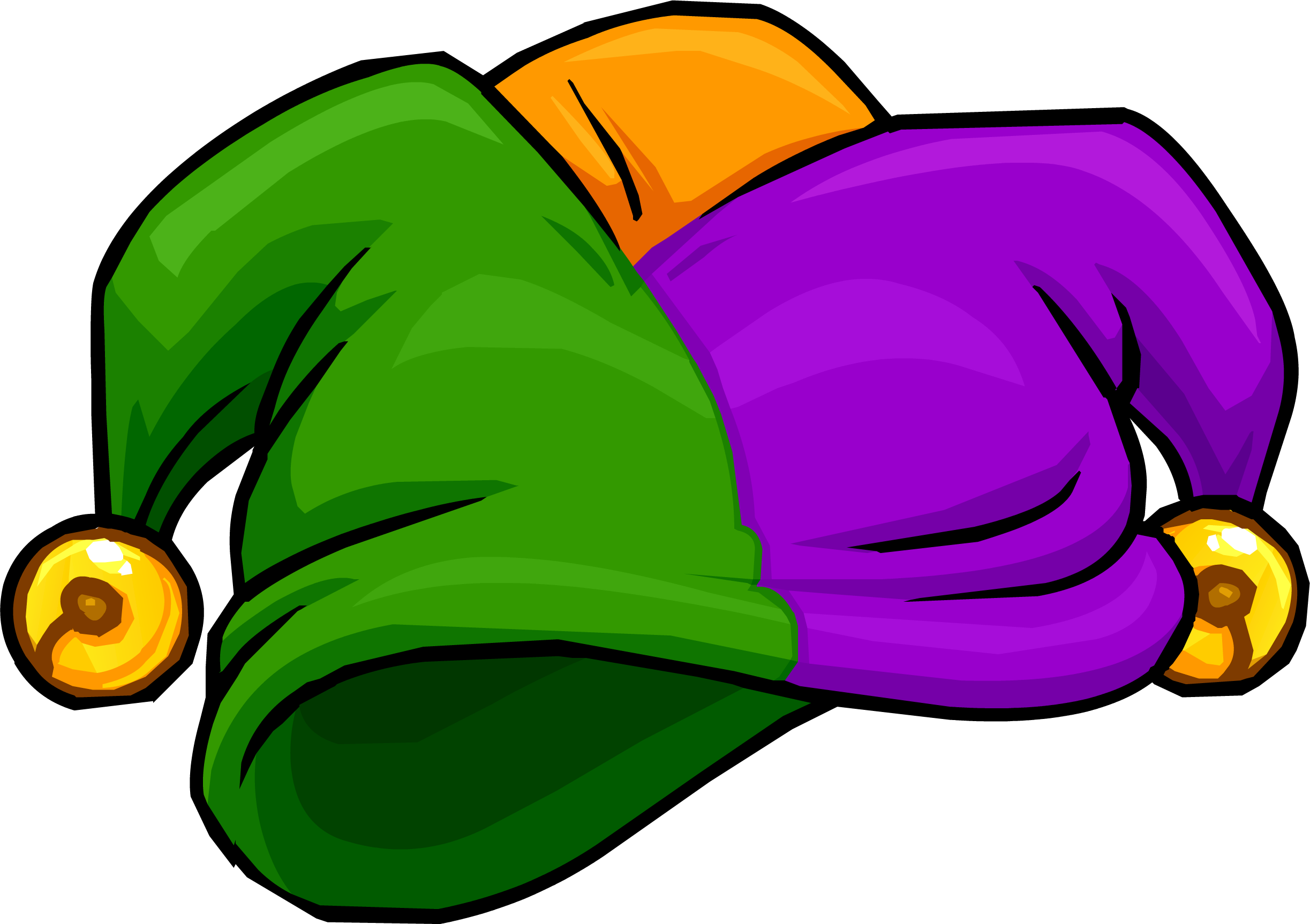 Full Resolution - Gorro De Bufon Png (2446x1726)